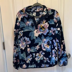 Vera Bradley Sporty Fleece Pullover size small Brand new !